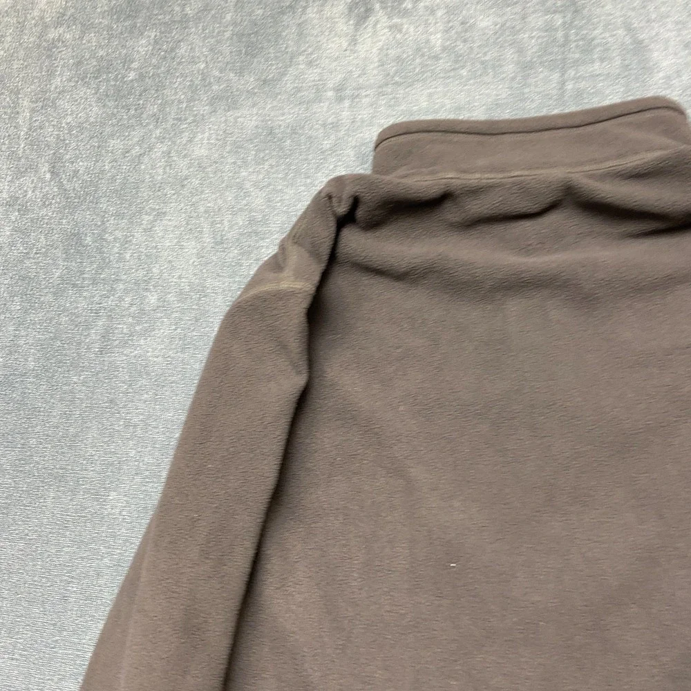 The North Face Fleece Sweater Mens Large Long Sleeve Winter Quarter Zip Pullover